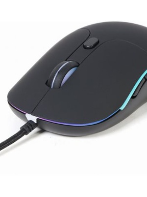 Pele Gembird | Illuminated Large Size Mouse | MUS-UL-02 | Wired | USB | Black  Hover