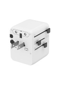  Gembird Universal travel power adapter | TPA-1A2C20-01-W | 20 W | Travel Adapter Hover