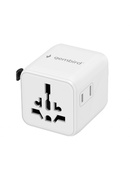  Gembird Universal travel power adapter | TPA-INT-01-W | Travel adapter