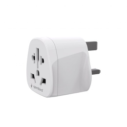  Gembird World to UK power adapter plug