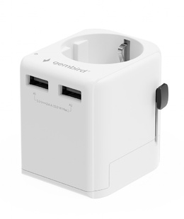  Gembird EU to Universal travel power adapter  Hover