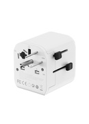  Gembird Grounded universal travel power adapter Hover