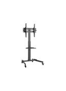  Gembird TV floor stand with caster wheels (tilt)