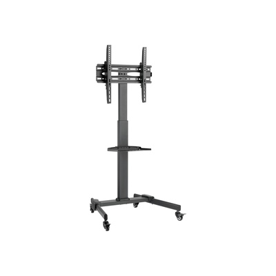  Gembird TV floor stand with caster wheels (tilt)