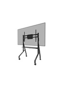  Neomounts MOVE Go FL50-525BL1 TV trolley - 55-86 - max 76 kg - manual h 106-136 cm - VESA 100x100-900x600 - incl. hardware shelf - lockable