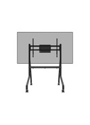  Neomounts MOVE Go FL50-525BL1 TV trolley - 55-86 - max 76 kg - manual h 106-136 cm - VESA 100x100-900x600 - incl. hardware shelf - lockable Hover