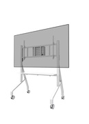  Neomounts Floor stand | FL50-575WH1 TV trolley | Adjustable Height | 65-110  | Maximum weight (capacity) 125 kg | White