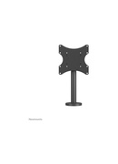  Neomounts DS42-430BL12 TV stand 1 screen - 23-43 - 0-50 kg - VESA 100x100-200x200 - bolt-down - 60° swivel - black | Neomounts Hover