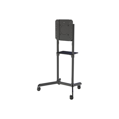  Neomounts NS-M1250BLACK TV trolley - 37-70 - max 70 kg - VESA 200x200-600x400 - 90° rotatable - incl. hardware shelf - black