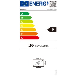 Televizors Philips | LED HD TV | 32PHS5507/12 | 32 (80 cm) | HD LED | Black