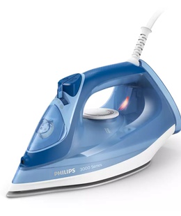  Philips Iron DST3031/20 Steam Iron 2400 W Water tank capacity 300 ml Continuous steam 40 g/min Steam boost performance 180 g/min Dark Blue  Hover