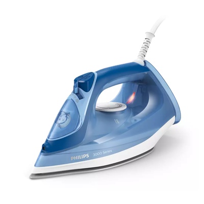  Philips Iron DST3031/20 Steam Iron 2400 W Water tank capacity 300 ml Continuous steam 40 g/min Steam boost performance 180 g/min Dark Blue