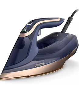 Philips | DST8050/20 Azur | Steam Iron | 3000 W | Water tank capacity 350 ml | Continuous steam 85 g/min | Blue  Hover