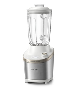 Blenderis Philips | Atlantic High Speed Blender | HR3760/01 7000 Series | Tabletop | 1500 W | Jar material Glass | Jar capacity 2 L | Ice crushing | Metal/White  Hover