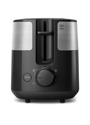 Tosteris Philips | Toaster | HD2517/90 Daily Collection | Power 830 W | Number of slots 2 | Housing material Plastic | Black/Stainless Steel Hover