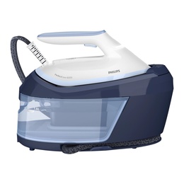  Philips | Steam Generator | PerfectCare PSG6026/20 | 2400 W | 1.8 L | 6.5 bar | Auto power off | Vertical steam function | Calc-clean function | Blue/White