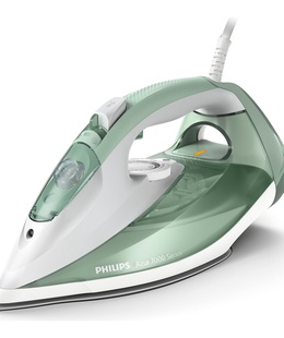  Philips DST7012/70 HV | Steam Iron | 2600 W | Water tank capacity 300 ml | Continuous steam 45 g/min | Steam boost performance 220 g/min | Desert Green/Gray  Hover