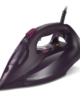  Philips | DST7061/30 | Steam Iron | 3000 W | Water tank capacity 300 ml | Continuous steam 55 g/min | Steam boost performance 250 g/min | Dark Purple  Hover