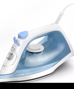  Philips | DST1030/20 | Steam Iron | 2000 W | Water tank capacity 250 ml | Continuous steam 20 g/min | Steam boost performance 90 g/min | Blue  Hover