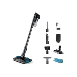  Philips | Vacuum cleaner | XC8055/01 Aqua Plus | Cordless operating | Handstick | 25.2 V | Operating time (max) 80 min | Dark Grey | Warranty 24 month(s)