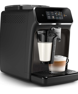  Philips | Espresso Coffee Maker | EP2334/10 | Pump pressure 15 bar | Built-in milk frother | Fully Automatic | 1500 W | Black  Hover