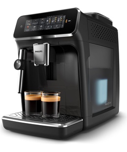  Philips | Espresso Coffee Maker | EP3321/40 | Pump pressure 15 bar | Built-in milk frother | Fully Automatic | 1500 W | Black  Hover