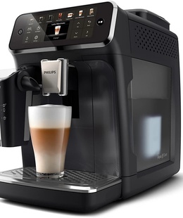  Philips | Coffee machine | EP4441/50 | Pump pressure 15 bar | Built-in milk frother | Fully Automatic | 1500 W | Black  Hover