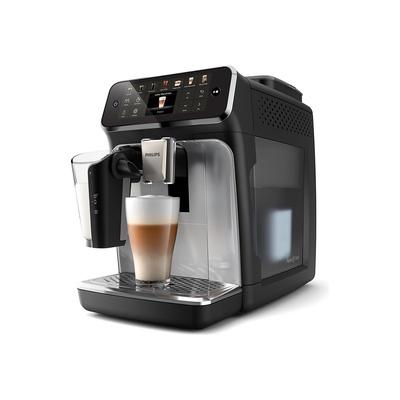  Philips Espresso Machine | EP4446/70 | Pump pressure 15 bar | Built-in milk frother | Fully Automatic | 1500 W | Black/Silver