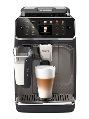  Philips | Coffee Machine | EP5549/70	 Series 5500 LatteGo | Pump pressure 15 bar | Built-in milk frother | Automatic | 1500 W | Black  Hover