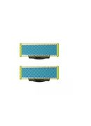  Philips | Replaceable blade (2 pcs) | QP225/50 OneBlade | Black/Green