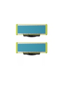  Philips | Replaceable blade (2 pcs) | QP225/50 OneBlade | Black/Green Hover