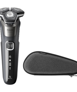  Philips | Shaver | S5887/30 | Operating time (max) 60 min | Wet & Dry | Lithium Ion | Charcoal Gray  Hover