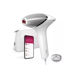 Epilātors Philips Lumea IPL 8000 Series Hair Removal Device with SenseIQ | BRI940/00 | Bulb lifetime (flashes) 450.000 | Number of power levels 5 | White/Silver