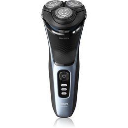  Philips | Shaver | S3243/12 3000 Series | Operating time (max) 60 min | Wet & Dry | Lithium Ion | Storm Blue