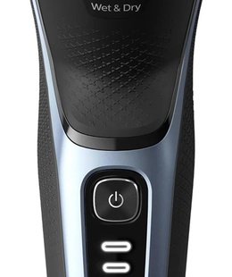  Philips | Shaver | S3243/12 3000 Series | Operating time (max) 60 min | Wet & Dry | Lithium Ion | Storm Blue  Hover