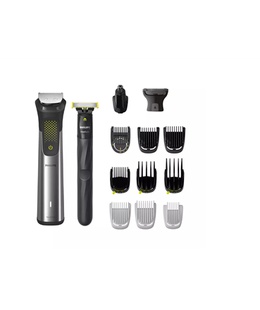  Philips | All-in-One Trimmer | MG9552/15 | Cordless | Wet & Dry | Number of length steps 27 | Silver/Black/Green  Hover