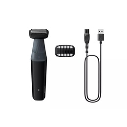  Philips | Hair clipper for body | BG3017/01 | Cordless | Wet & Dry | Number of length steps 1 | Black