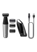  Philips | Hair clipper for body | BG5021/15 | Cordless | Wet & Dry | Number of length steps 3 | Silver/Black