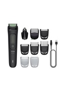  Philips All-in-One Hair Trimmer | MG3945/15 3000 Series | Cordless | Number of length steps 12 | Black