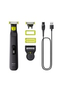  Philips Face and Body Shaver | QP6542/15 OneBlade Pro 360 | Operating time (max) 90 min | Wet & Dry | Lithium Ion | Black