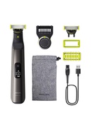 Philips | Hair Trimmer for Face and Body | QP6552/15 OneBlade Pro 360 | Cordless | Wet & Dry | Number of length steps 20 | Chrome