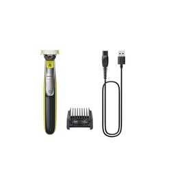  Philips Shaver | QP2734/23 OneBlade 360 | Operating time (max) 60 min | Wet & Dry | Lithium Ion | Green/Gray