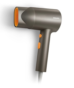 Fēns Philips | Hair Dryer | BHD321/00 3000 Series | 1600 W | Number of temperature settings 2 | Ionic function | Grey/Orange  Hover
