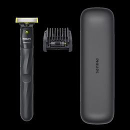  Philips | Shaver | OneBlade QP1424/65 | Operating time (max) 30 min | Wet & Dry | NiMH | Charcoal Grey