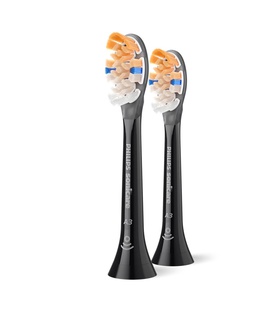 Birste Philips | Replacement brush heads | HX9092/88 Sonicare Premium All-in-One | Heads | For adults | Number of brush heads included 2 | Black  Hover