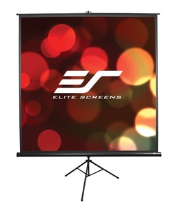 Elite Screens | Portable Tripod Screen | T100UWH | Diagonal 100  | 16:9 | Black  Hover