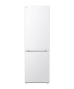  LG | Refrigerator | GBV3100DSW | Energy efficiency class D | Free standing | Combi | Height 186 cm | Fridge net capacity 234 L | Freezer net capacity 110 L | Display | 35 dB | White  Hover