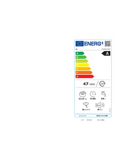 Veļas mazgājamā  mašīna LG | Washing Machine | F4WR511S0W | Energy efficiency class A | Front loading | Washing capacity 11 kg | 1400 RPM | Depth 56.5 cm | Width 60 cm | Display | LED | Steam function | Direct drive | White  Hover