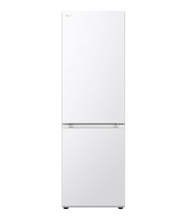  LG Refrigerator | GBV3100ESW | Energy efficiency class E | Free standing | Combi | Height 186 cm | No Frost system | Fridge net capacity 234 L | Freezer net capacity 110 L | Display | 35 dB | White  Hover