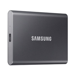  Samsung MU-PC1T0T/WW Portable SSD T7 USB 3.2 1TB Silver | Portable SSD | T7 | 1000 GB | USB 3.2 | Silver
